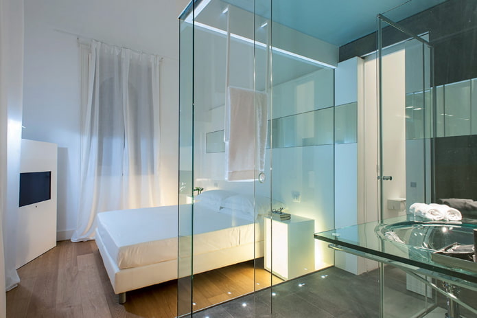 cloison en verre