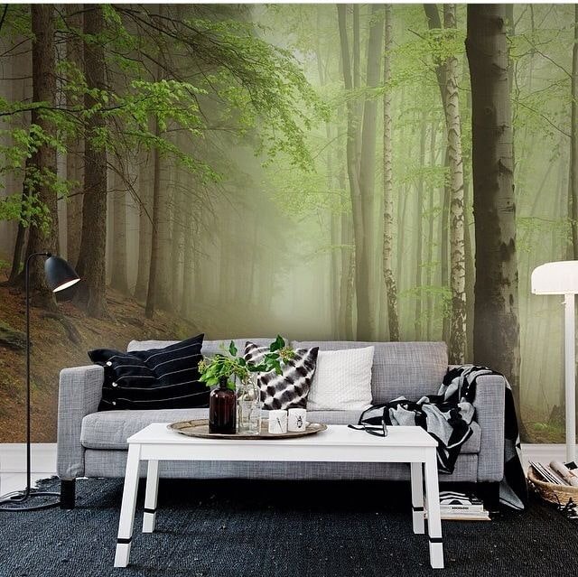 Fond d'écran photo avec des images de la nature à l'intérieur