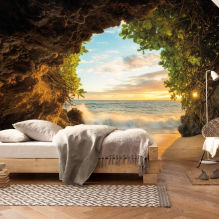Papier peint photo pour la chambre – une sélection d'idées pour l'intérieur-2