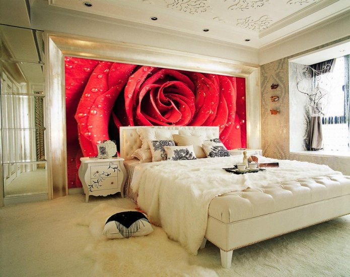 rose rouge