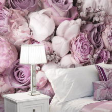 Papier peint photo pour la chambre - une sélection d'idées pour la décoration intérieure-8