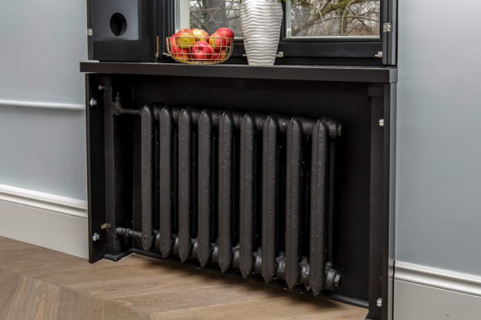 cacher le radiateur