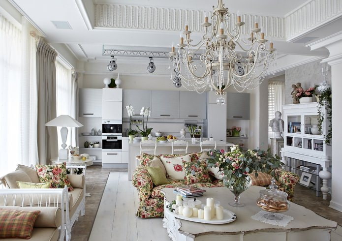 Salon de style provençal