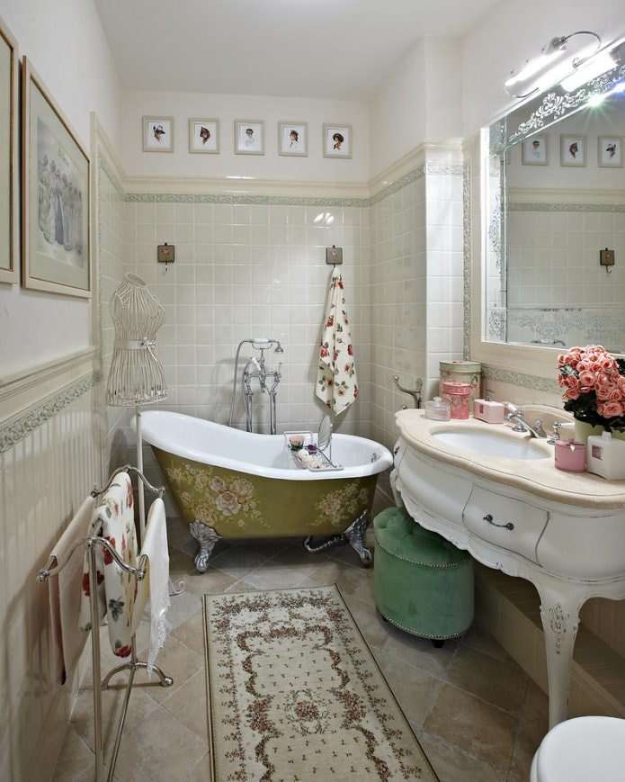 salle de bain de style provençal