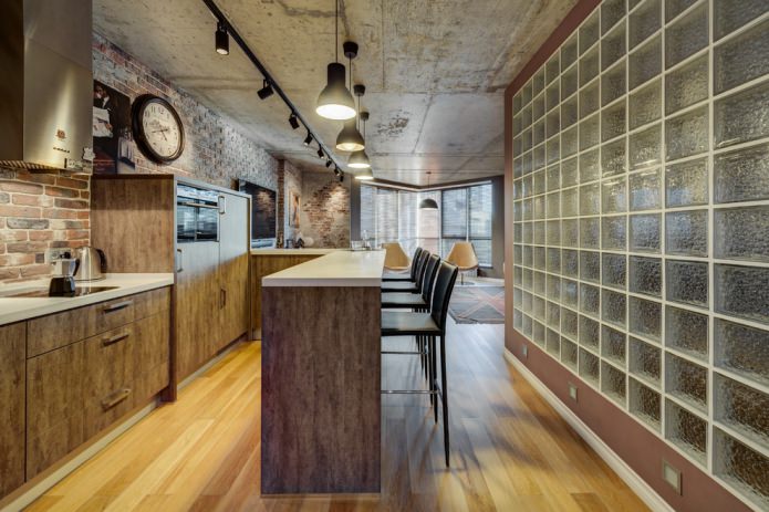 Cuisine style loft