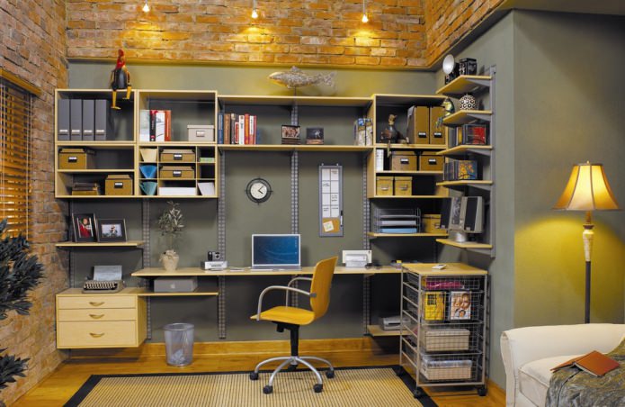 bureau de style loft