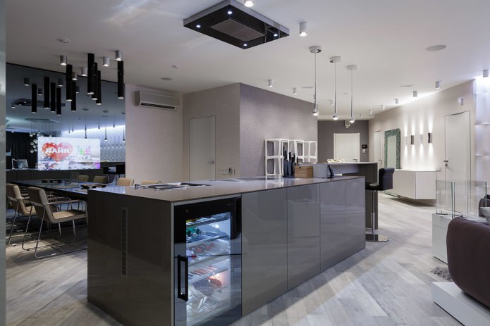 cuisine de style hi-tech