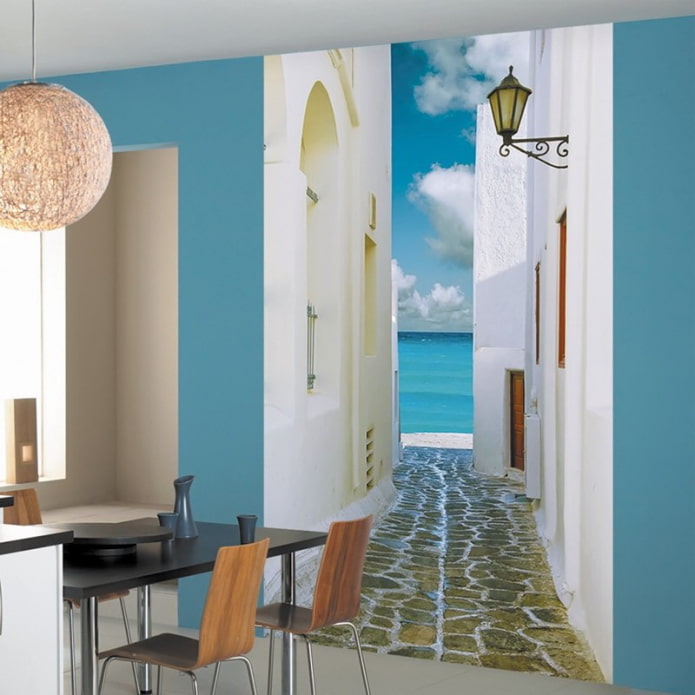 Papier peint photo 3D pour l'intérieur de la cuisine