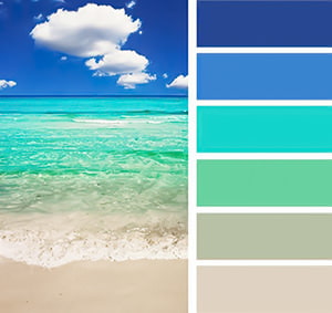 schéma de couleurs marine