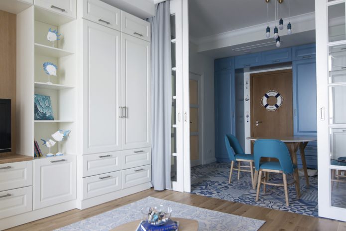 design in a marine style