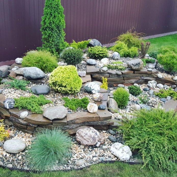 rochers pour un jardin alpin