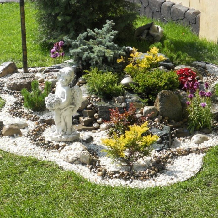 statue pour un toboggan alpin