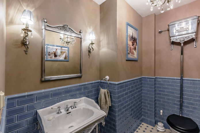 Salle de bain de style anglais