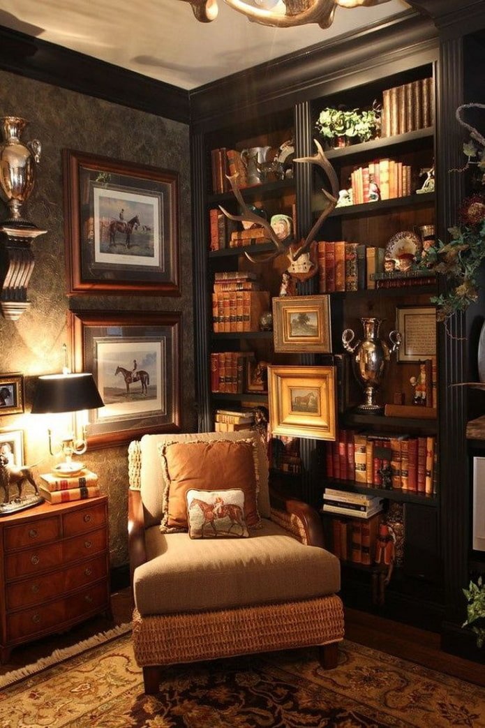 Salon sombre