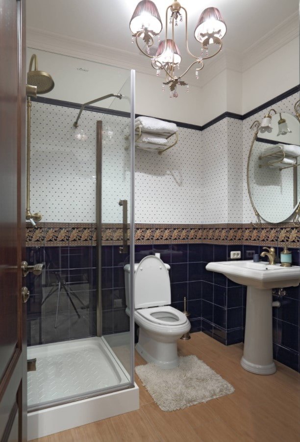Salle de bain de style britannique