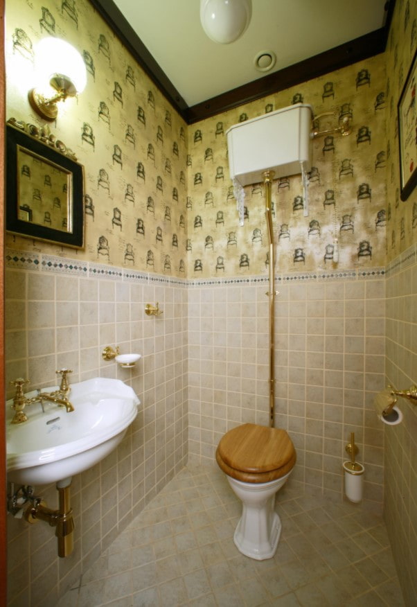 Toilettes de style anglais