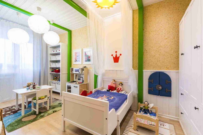 Papier peint résistant à l'usure pour la chambre de bébé
