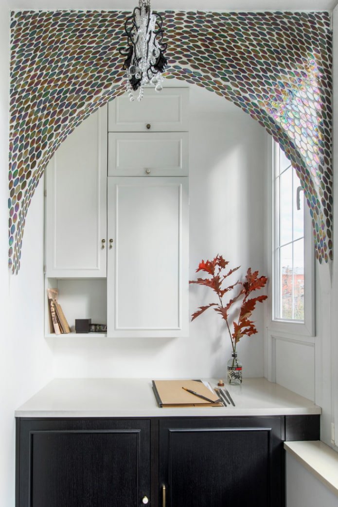 arche décorée de mosaïque