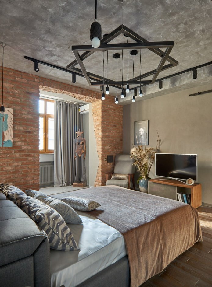 loft dans la chambre