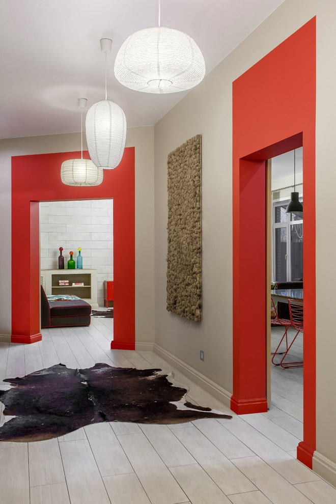 conception non standard de l'arche dans le couloir
