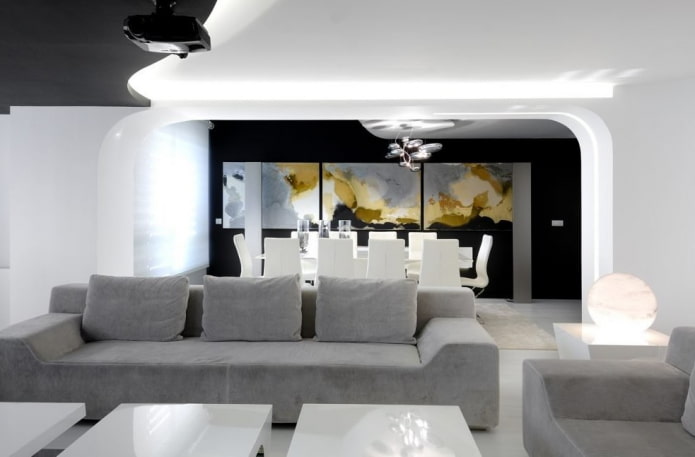 Salon élégant