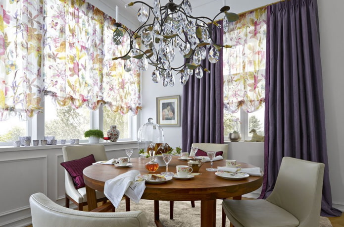 organza avec fleurs