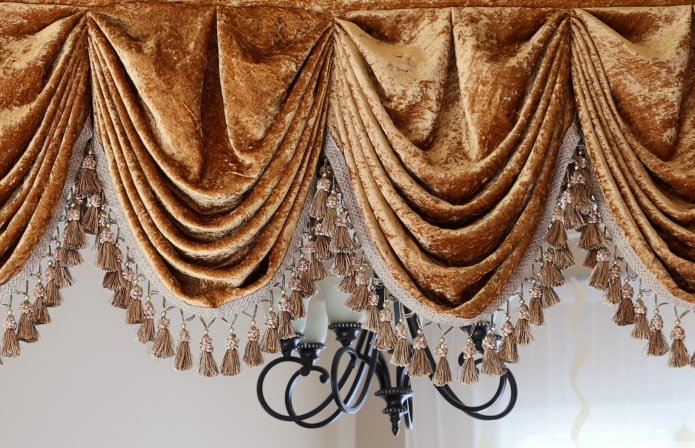 Rideaux en velours