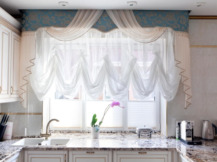 rideaux en tulle