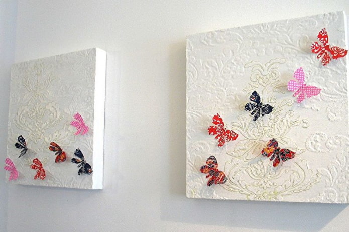 Papillons en tissu