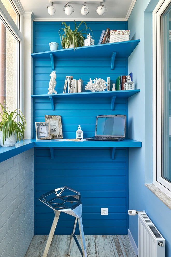Aménagement d'un balcon dans un appartement Khrouchtchevka