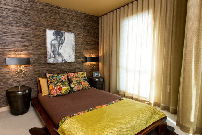 Style ethnique dans la chambre