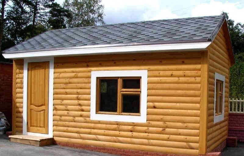 finition du blockhaus