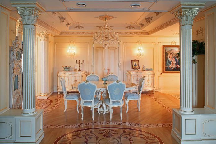 Intérieur de salle à manger