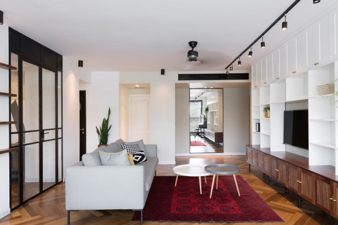 Design rétro à l'intérieur