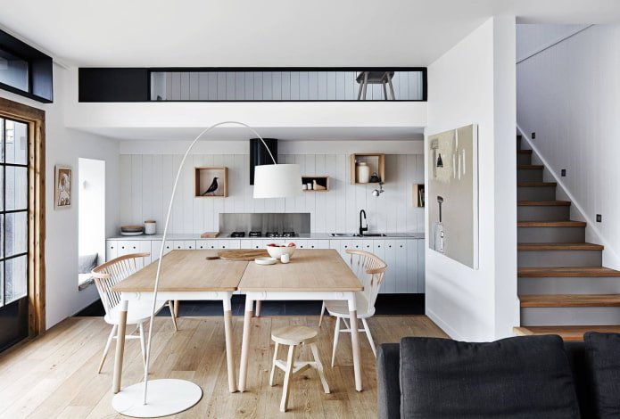 Meubles de cuisine clairs