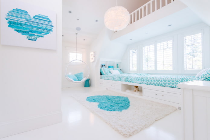 chambre d'enfant sous les combles