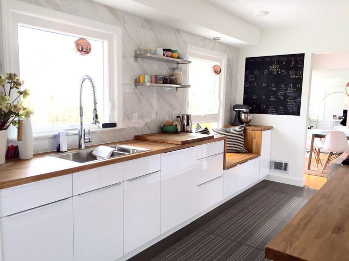 Style moderne dans la cuisine