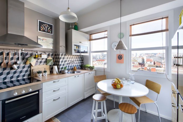 Style moderne dans la cuisine