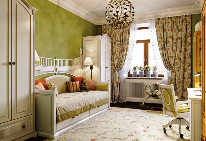 meubles blancs pour chambre d'enfant