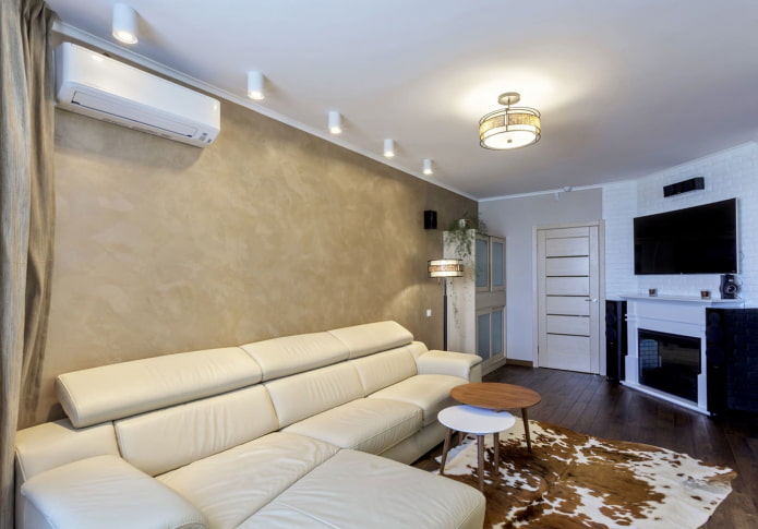 plafond tendu blanc mat