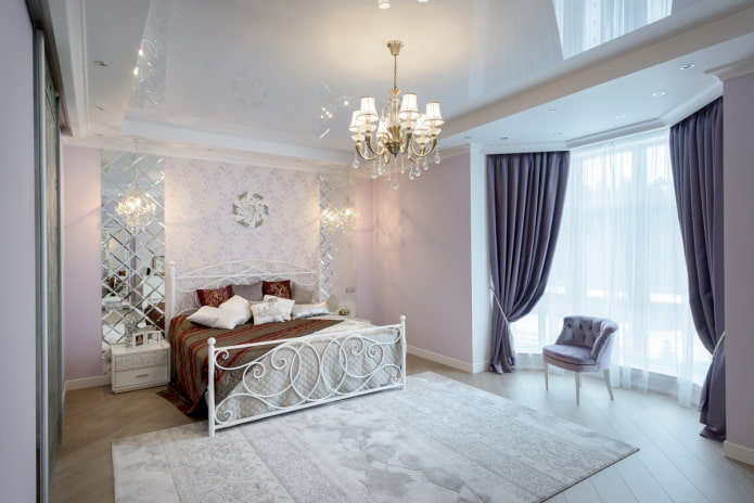 Tissu extensible blanc de style classique