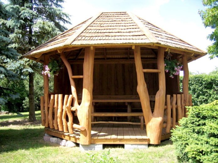 tonnelle en bois