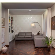 Papier peint beige : design, combinaison, choix de rideaux, plus de 70 photos à l'intérieur l'intérieur-25