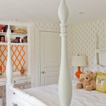 Papier peint beige : design, combinaison, choix de rideaux, plus de 70 photos à l'intérieur-16