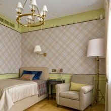Papier peint beige : design, combinaison, choix de rideaux, plus de 70 photos pour l'intérieur-29