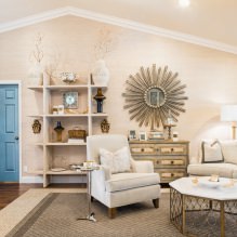 Papier peint beige : design, combinaison, choix de rideaux, plus de 70 photos à l'intérieur-26