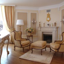 Papier peint beige : design, combinaison, choix de rideaux, plus de 70 photos à l'intérieur-8