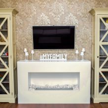 Papier peint beige : design, combinaison, choix de rideaux, plus de 70 photos à l'intérieur-3