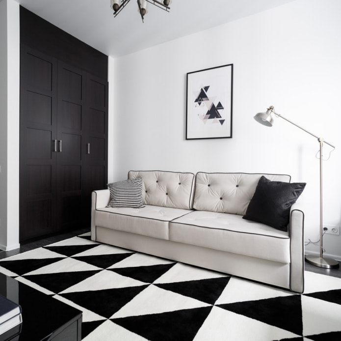 Murs blancs monochromes