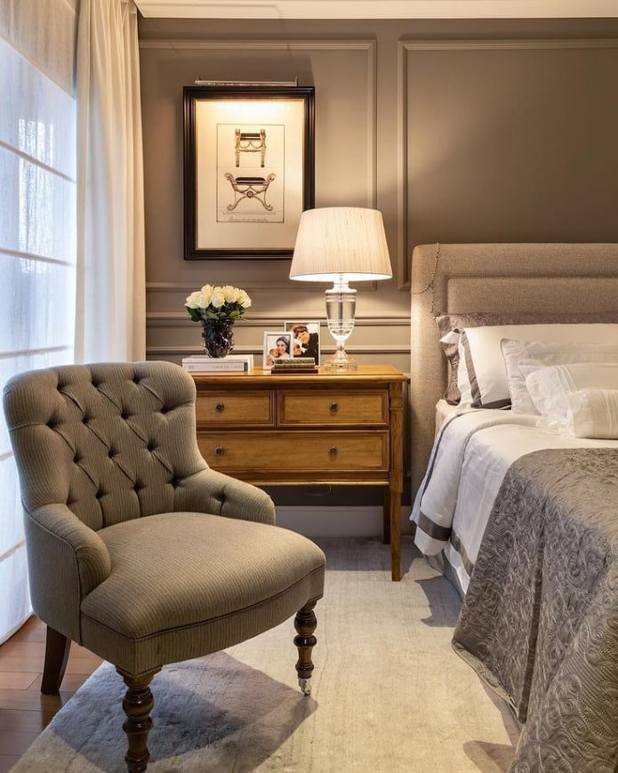 chambre beige